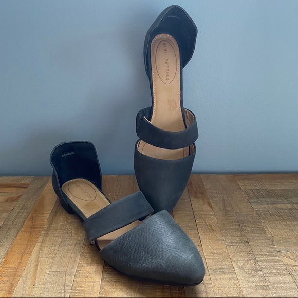 Hush Puppies | Grey Kendall Trave Flats - Picture 7 of 11